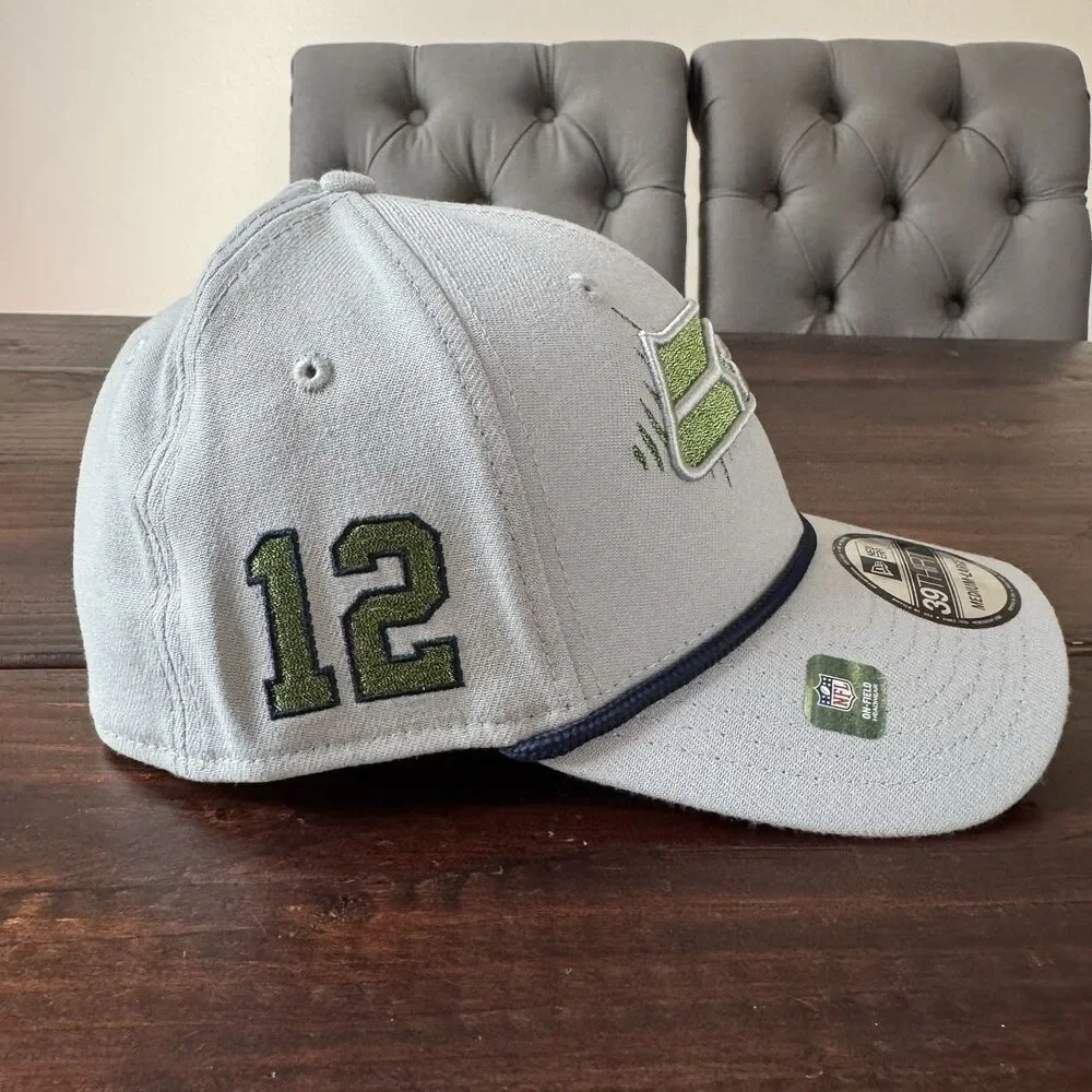 Seattle Seahawks New Era Rivalries Collection Sideline 39THIRTY Hat